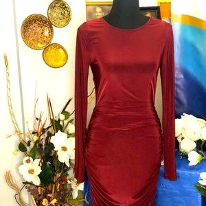 Come See Me Rushed Maxi Dress